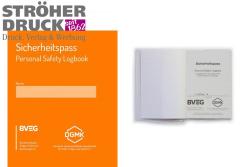 Sicherheitspass / Personal Safety Logbook, deutsch / englisch